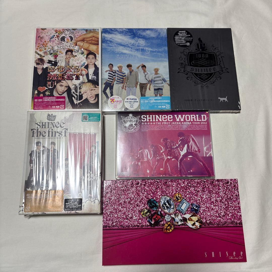 SHINee CD DVD LIVE DVD トレカ等 まとめ売り - メルカリ