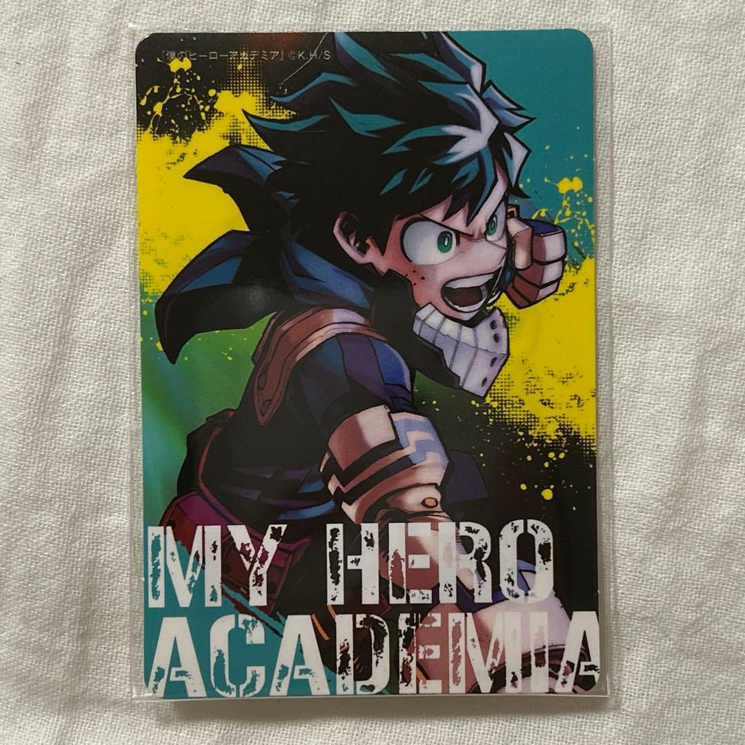 ナツコミ 2022 特製ダブルステッカー ヒロアカ 緑谷出久 デク 集英社