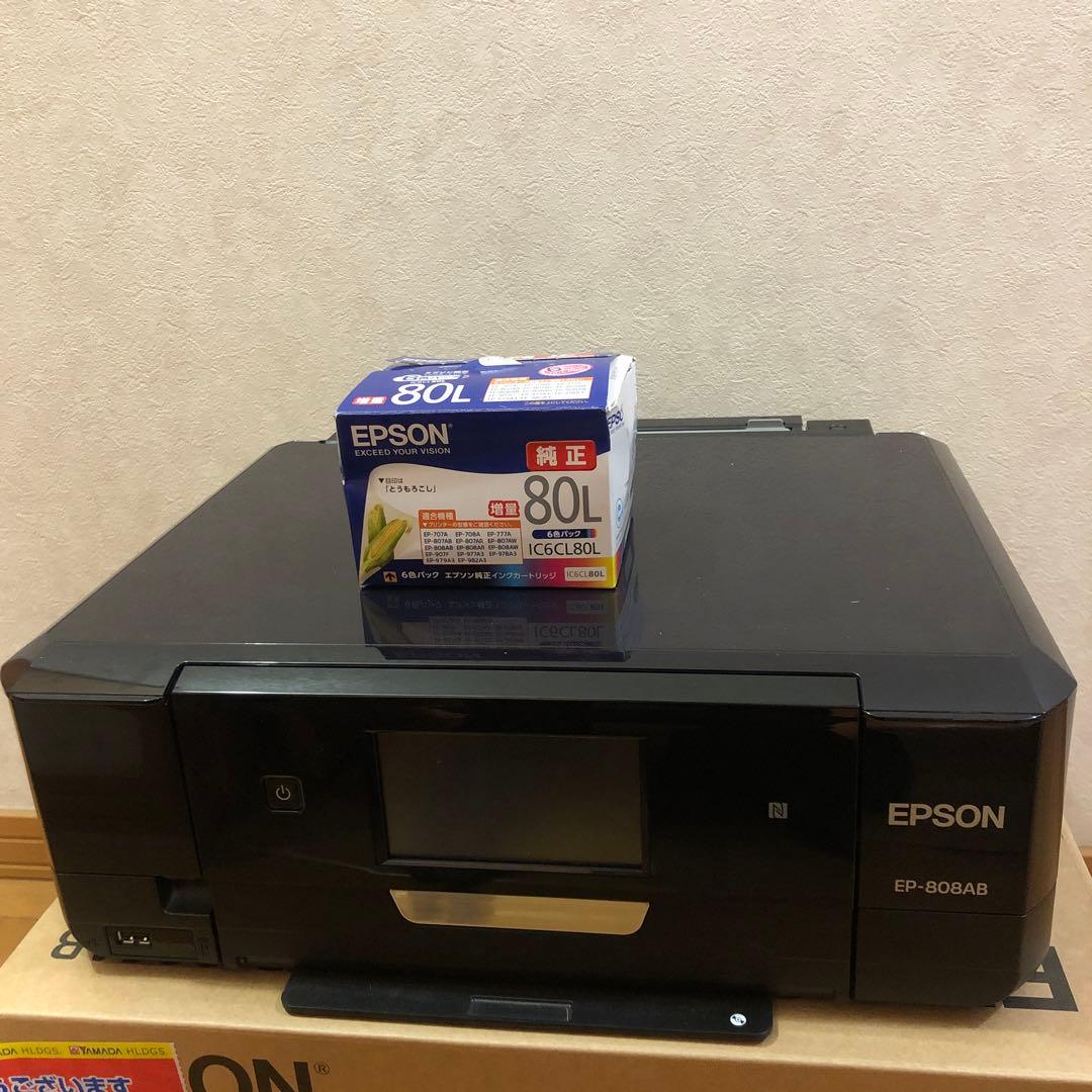 エプソン　プリンター　EP−808AB Amazon.co.jp: 旧モデル エプソン プリンター A4 インクジェット 複合