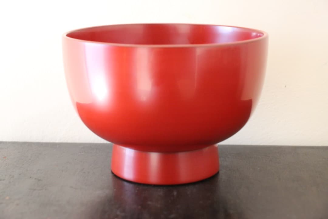未使用・箱入 佐藤阡朗（せんろう） 大朱椀 朱塗 漆器 - メルカリ