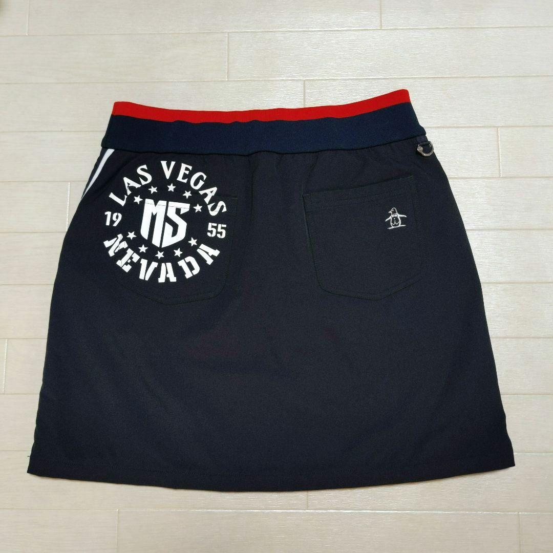 美品 マンシングウェア 中綿スカートLL 黒ブラック - メルカリ