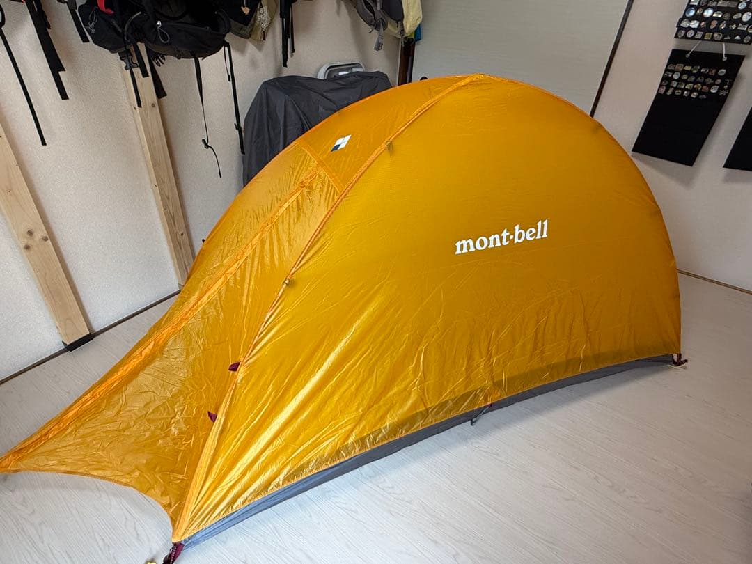 mont-bellステラシッジ1 、レインフライ、グランドシート - メルカリ