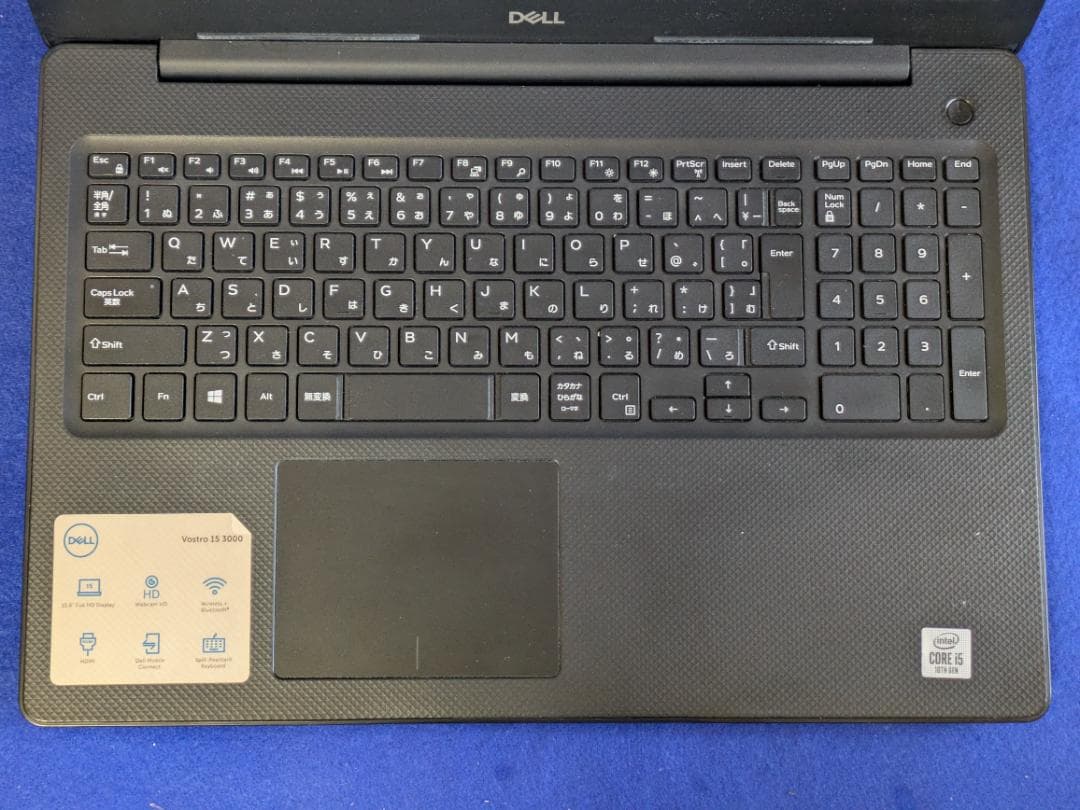 DELL ノートVostro3591 W11Pro MEM8 SSD256 - メルカリ