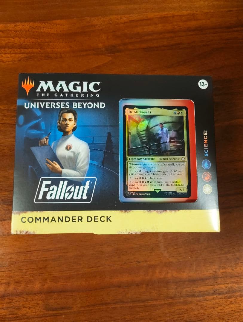 Fallout統率者デッキ「科学の力！」英語版※サンプルコレクター