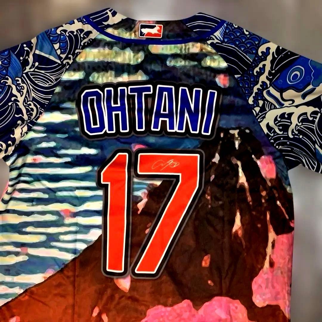 大谷翔平 50/50CLUB 桜吹雪ユニフォーム ジャパニーズヘリテージナイトⅡ