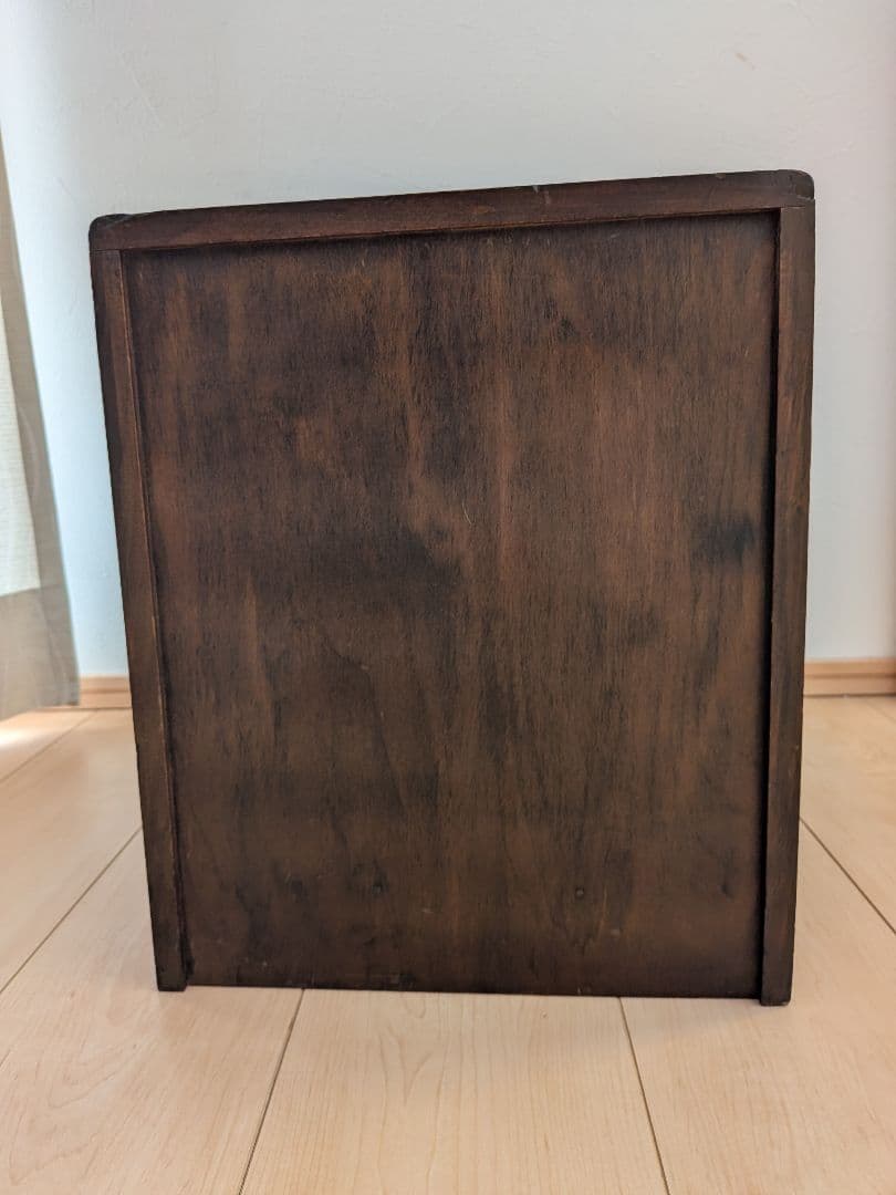 木製彫刻小物入れ 3引き出し 日光彫 軽井沢彫 伝統工芸 - メルカリ