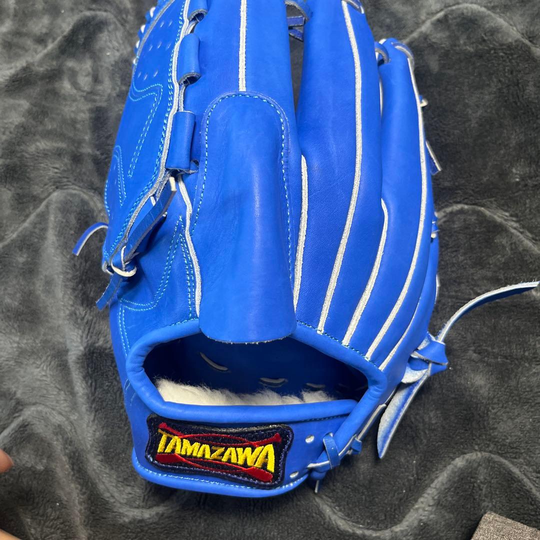タマザワ 軟式グローブ 青　左投げ タマザワ 軟式グローブ 青 左投げ 楽天市場】ブルー（ブランドタマザワ