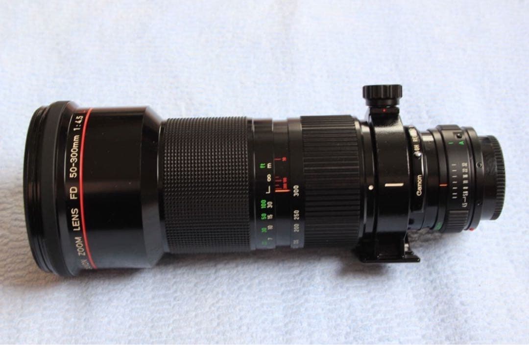 Canon New FD 50-300mm F 1:4.5 L 良品 - メルカリ