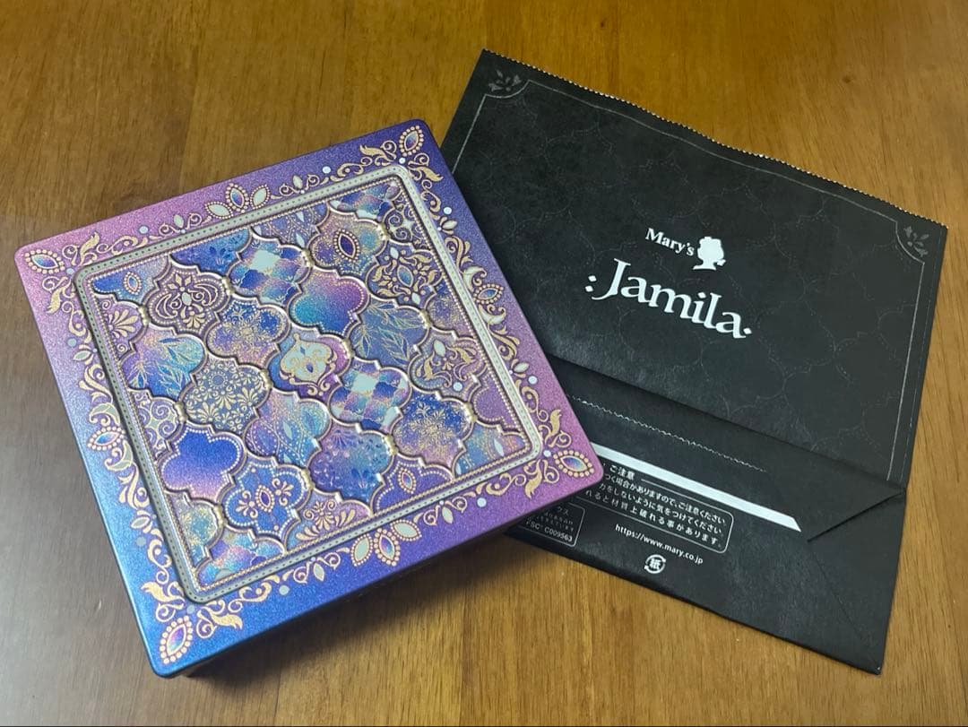 メリーチョコレート ジャミーラ 2025 ウルジュワーニ・ジャミール 缶