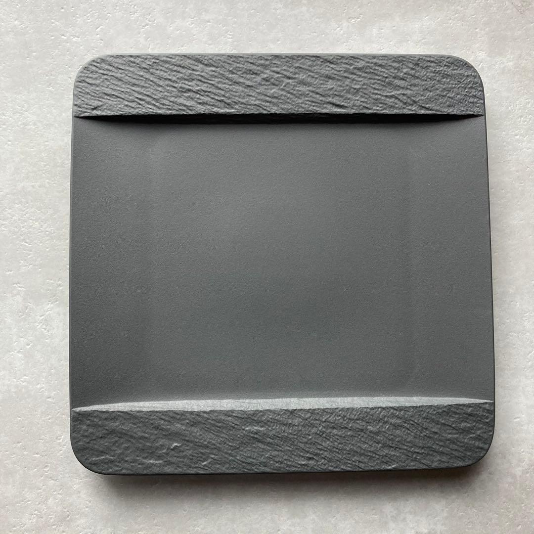 ビレロイ&ボッホ マニファクチャー ロック スクエアプレート 1枚