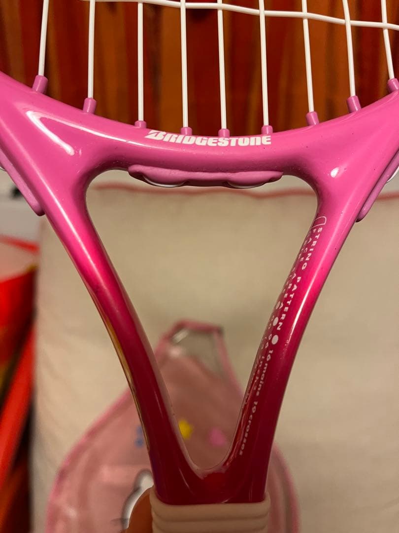 キティ レトロ Hello Kitty テニスラケット ケース付き - メルカリ