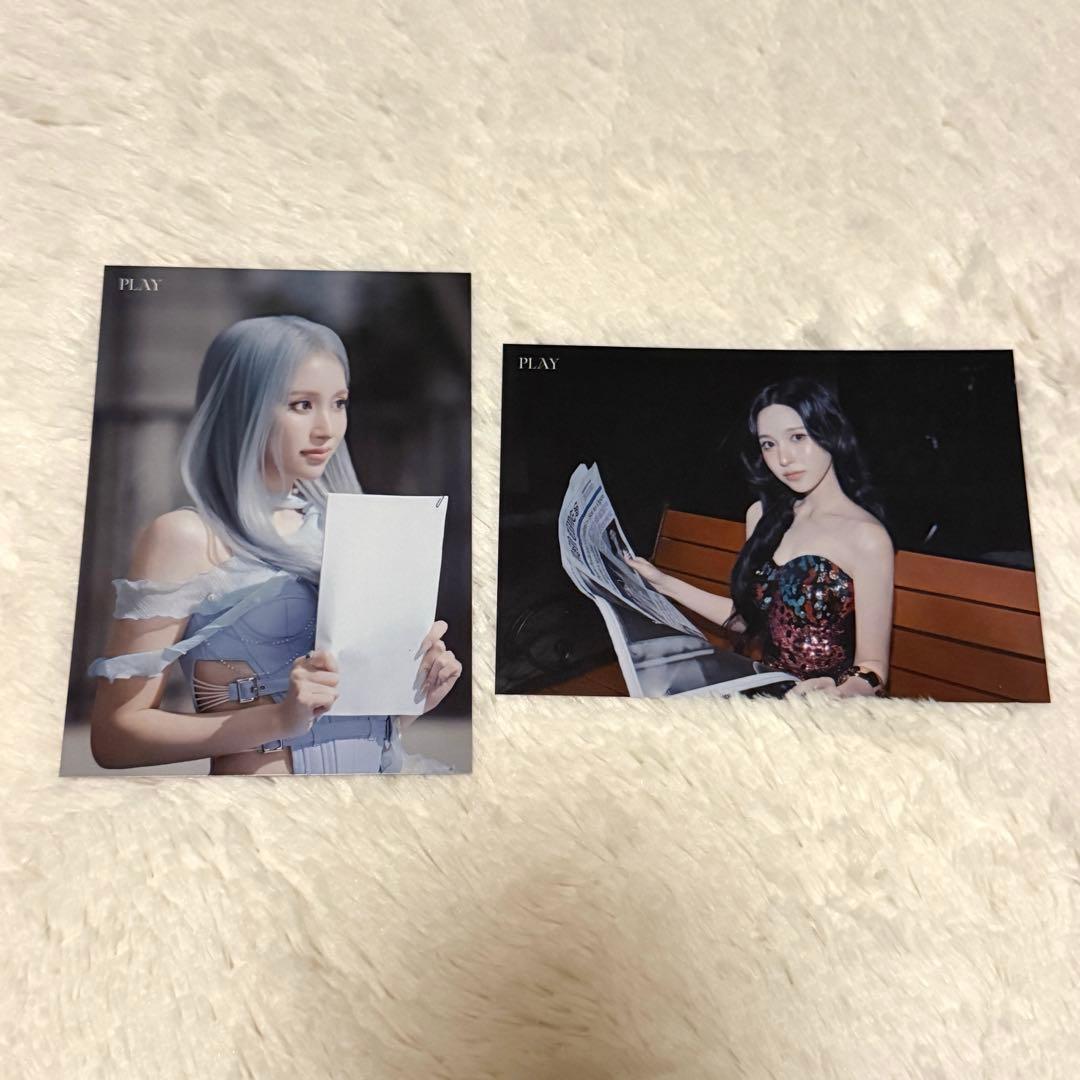 twice misamo ミサモ play トレカ ラントレ ミナ ⑥ 2枚 - メルカリ