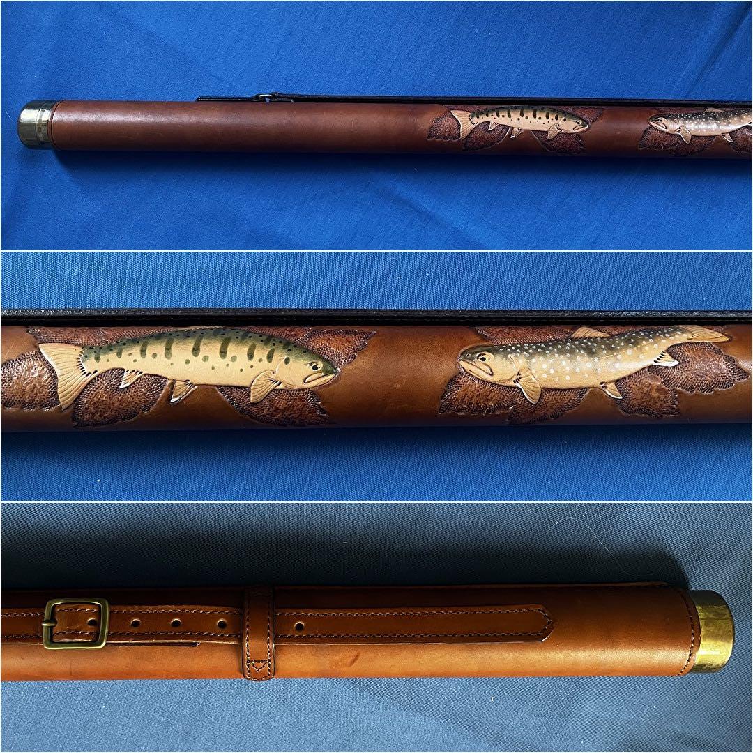 アキラクラフト革製フライロッドケース アクティブフライヤーロッドケース | TIEMCOフライフィッシング公式