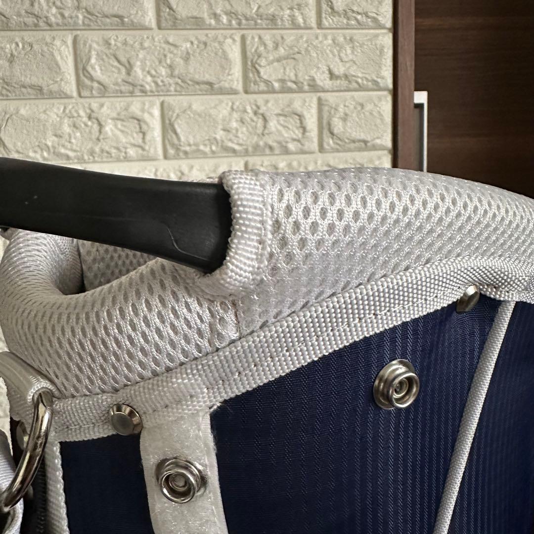 ニューバランス リップストップ 軽量 ハーフキャディバッグ 7.5型