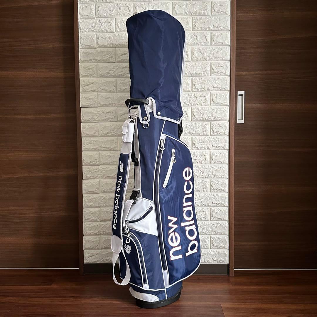 ニューバランス リップストップ 軽量 ハーフキャディバッグ 7.5型