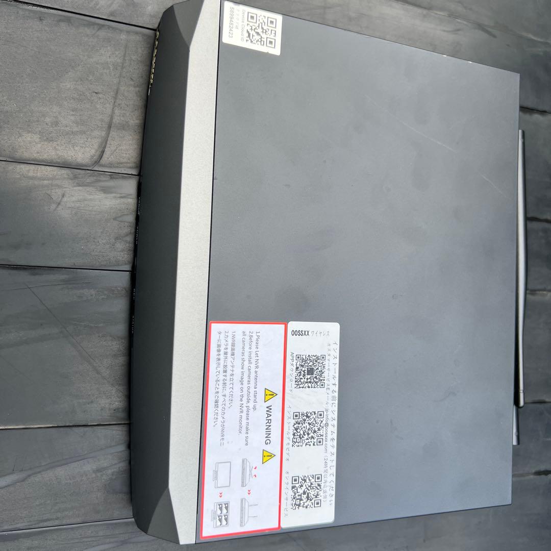 oossxx NVR レコーダー 防犯カメラ OOSSXX NVRレコーダー 録画機 500万画素録画機 10台まで接続可能 遠隔
