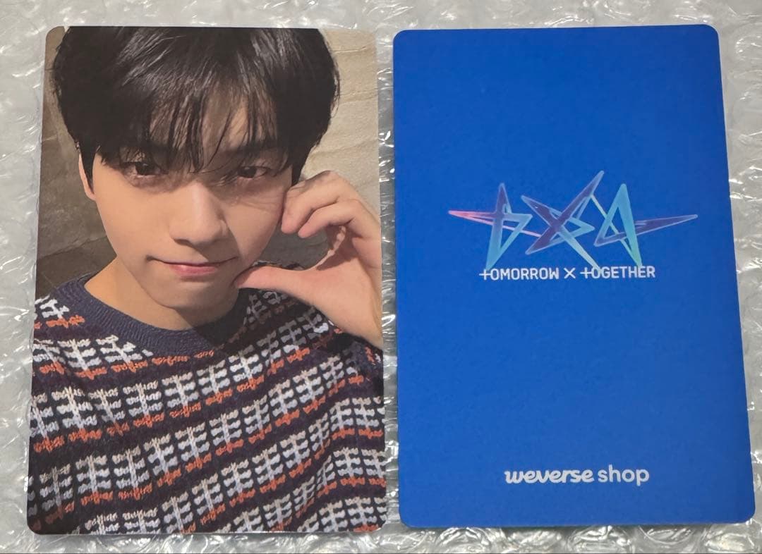 TXT TOGETHER 韓国 popup ポップアップ トレカ スビン - メルカリ