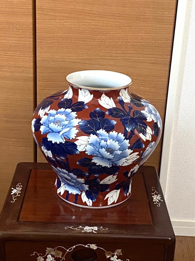 231 信楽焼志がらき花瓶SOUVENIR FOR FOREIGNERS