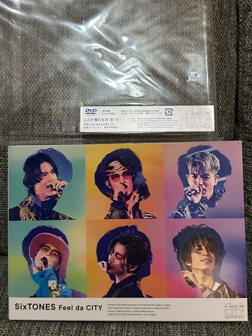 SixTONES Feel da CITY DVD 初回盤 - メルカリ