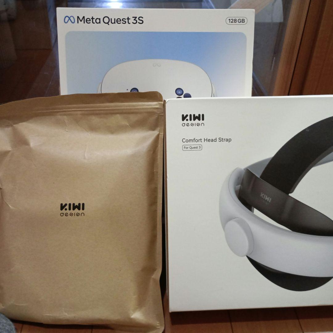 Meta Quest 3S 128GB ＋ヘッドストラップ&リンクケーブル - メルカリ