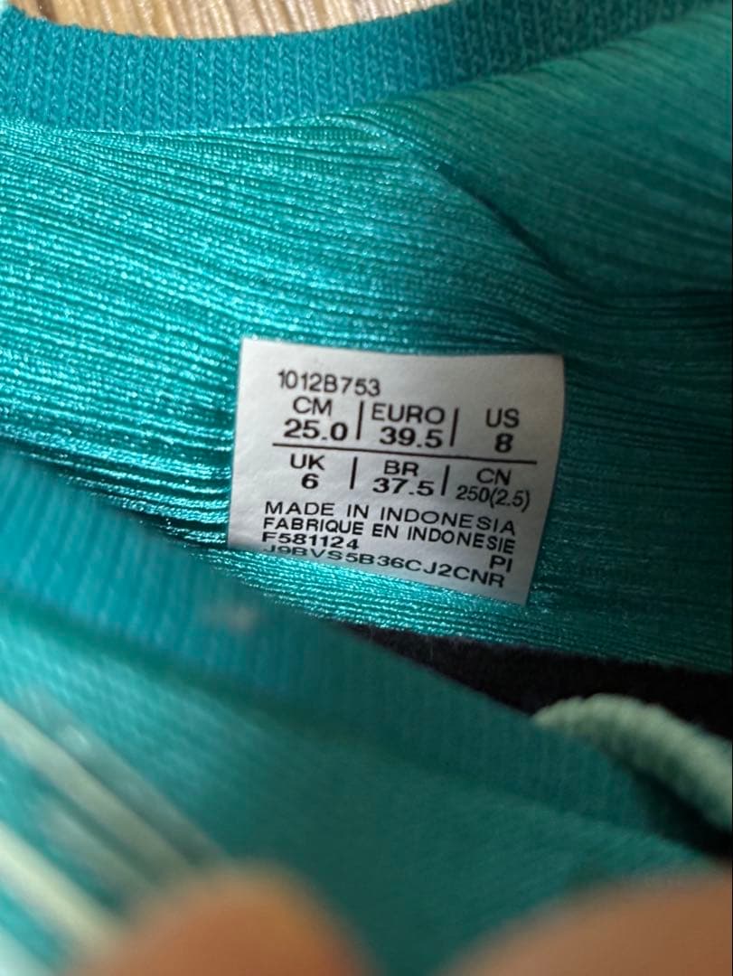 超美品　ASICS GEL-NIMBUS 27 25.0cm レディース