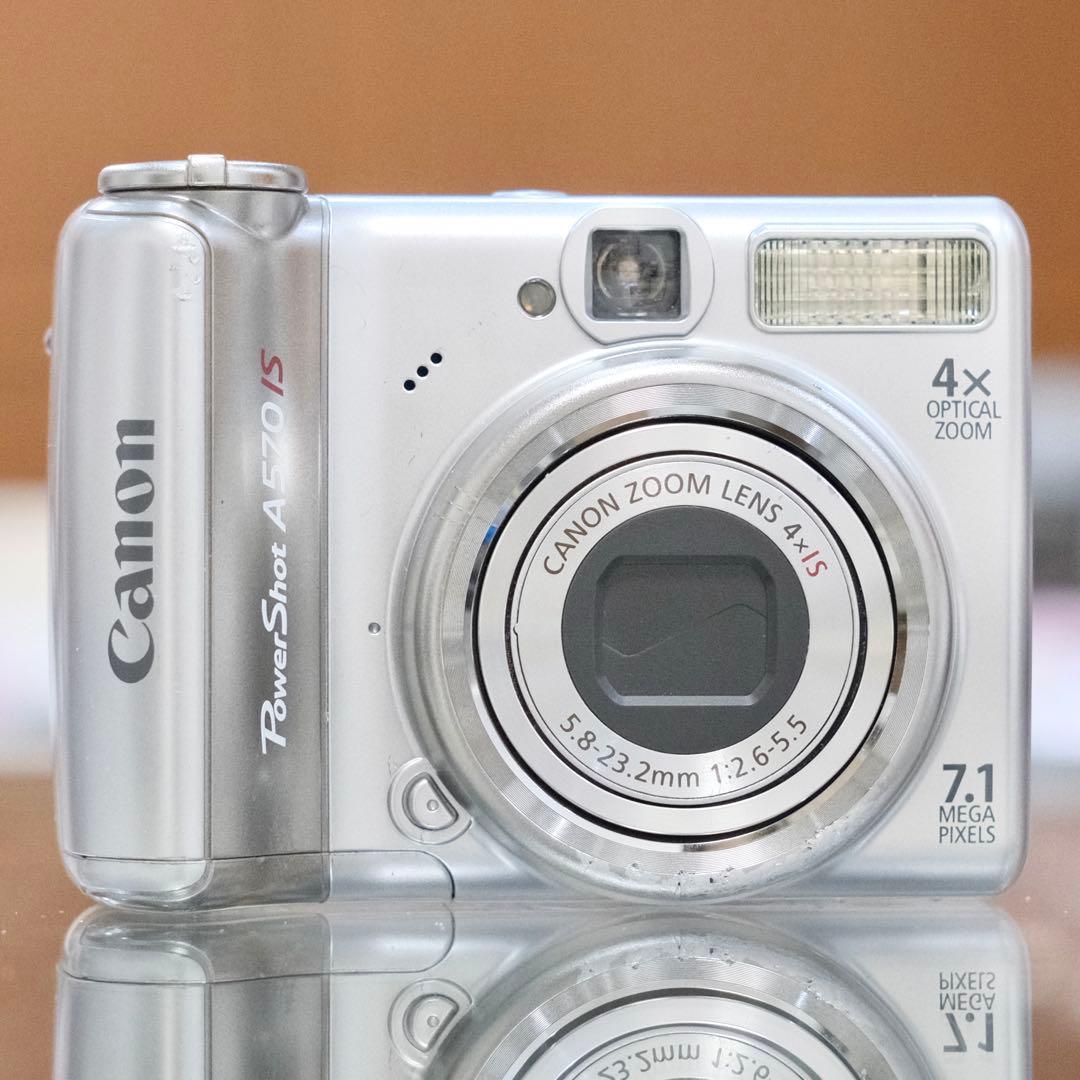 名機 動作品 平成レトロ Canon PowerShot A570 PC1225 s-l400.jpg