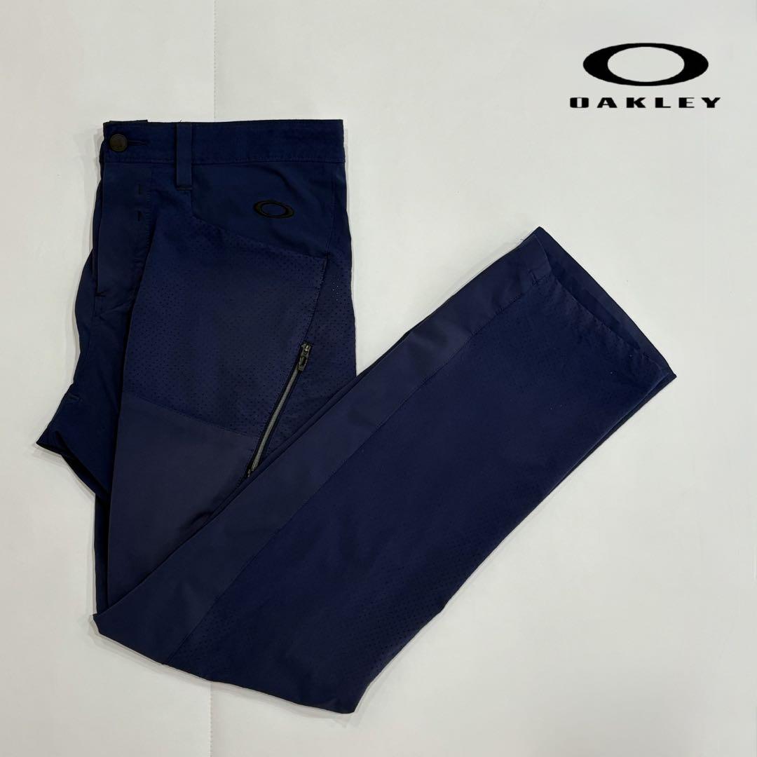 OAKLEY オークリー 36 L ネイビー ゴルフパンツ メッシュ 春夏 - メルカリ
