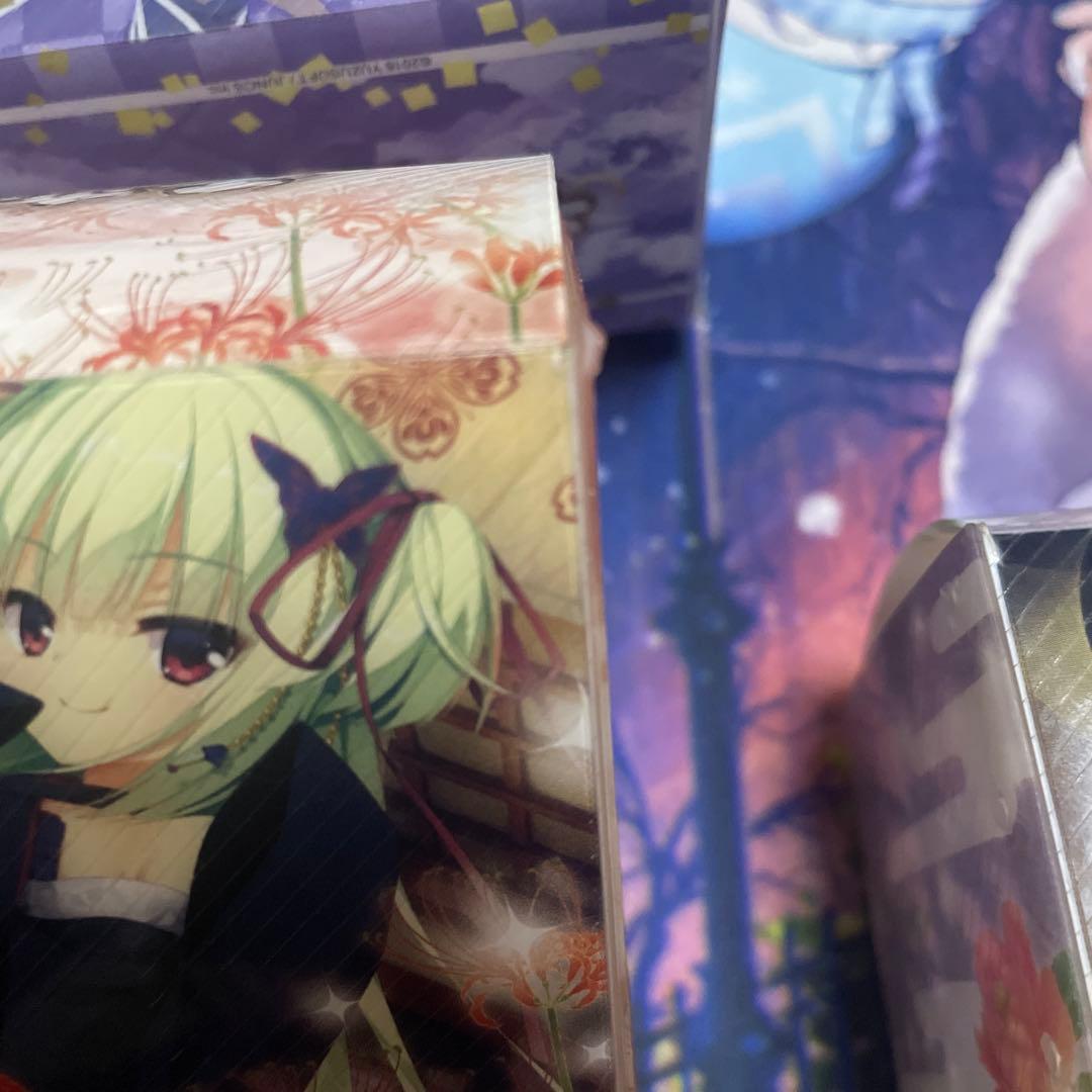 ゆずソフト 千恋万花 常陸茉子 ムラサメ デッキケース 3点セット