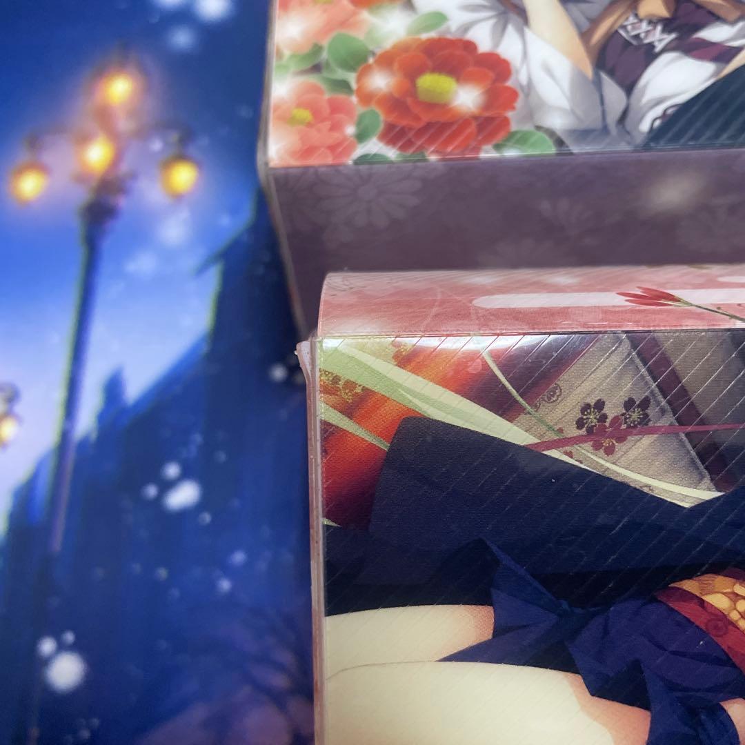 ゆずソフト 千恋万花 常陸茉子 ムラサメ デッキケース 3点セット