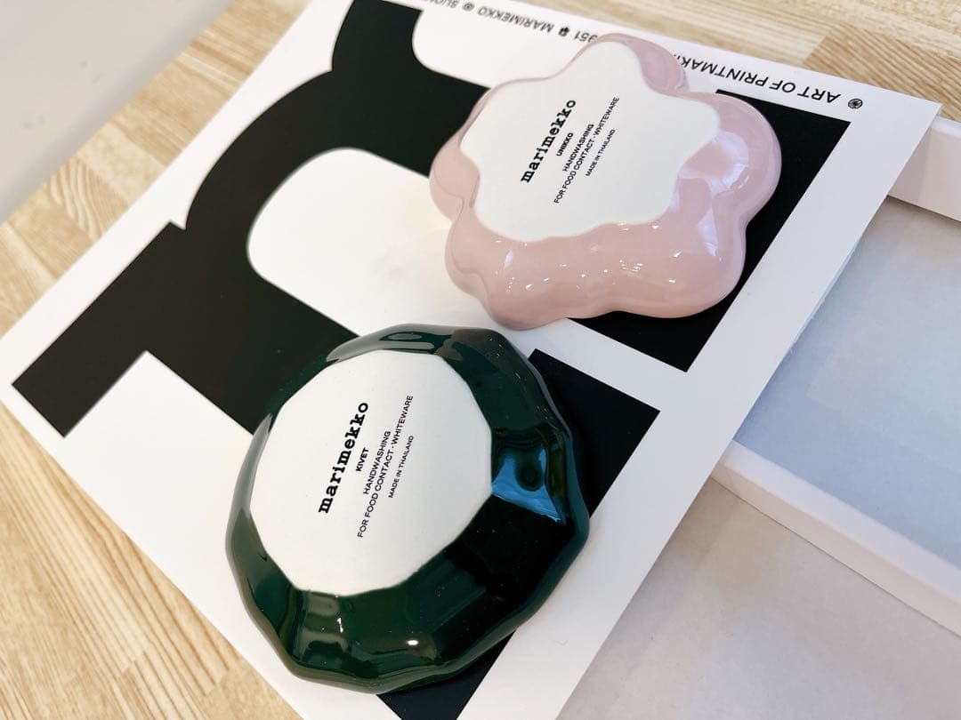 新品未使用 マリメッコ 2026新作 ウニッコプレート 4枚セット