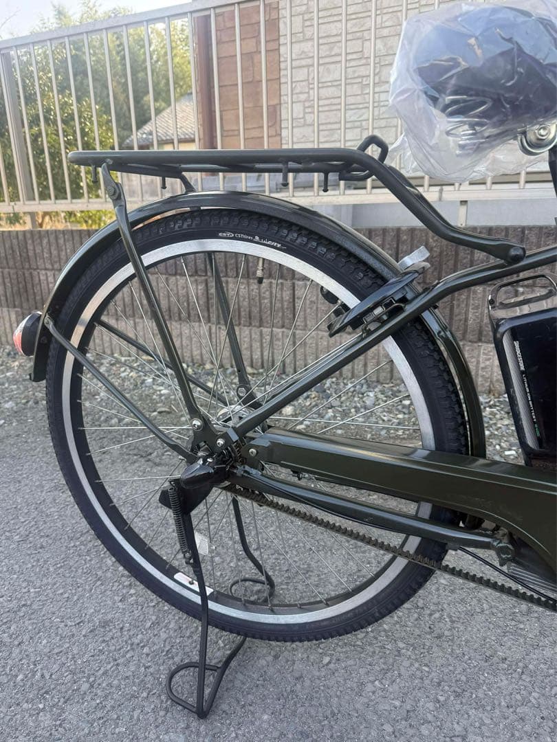 STEPBRUZ 電動アシスト自転車 オリーブグリーン - メルカリ