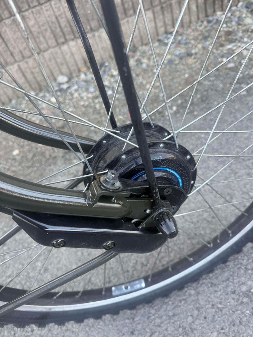 STEPBRUZ 電動アシスト自転車 オリーブグリーン - メルカリ