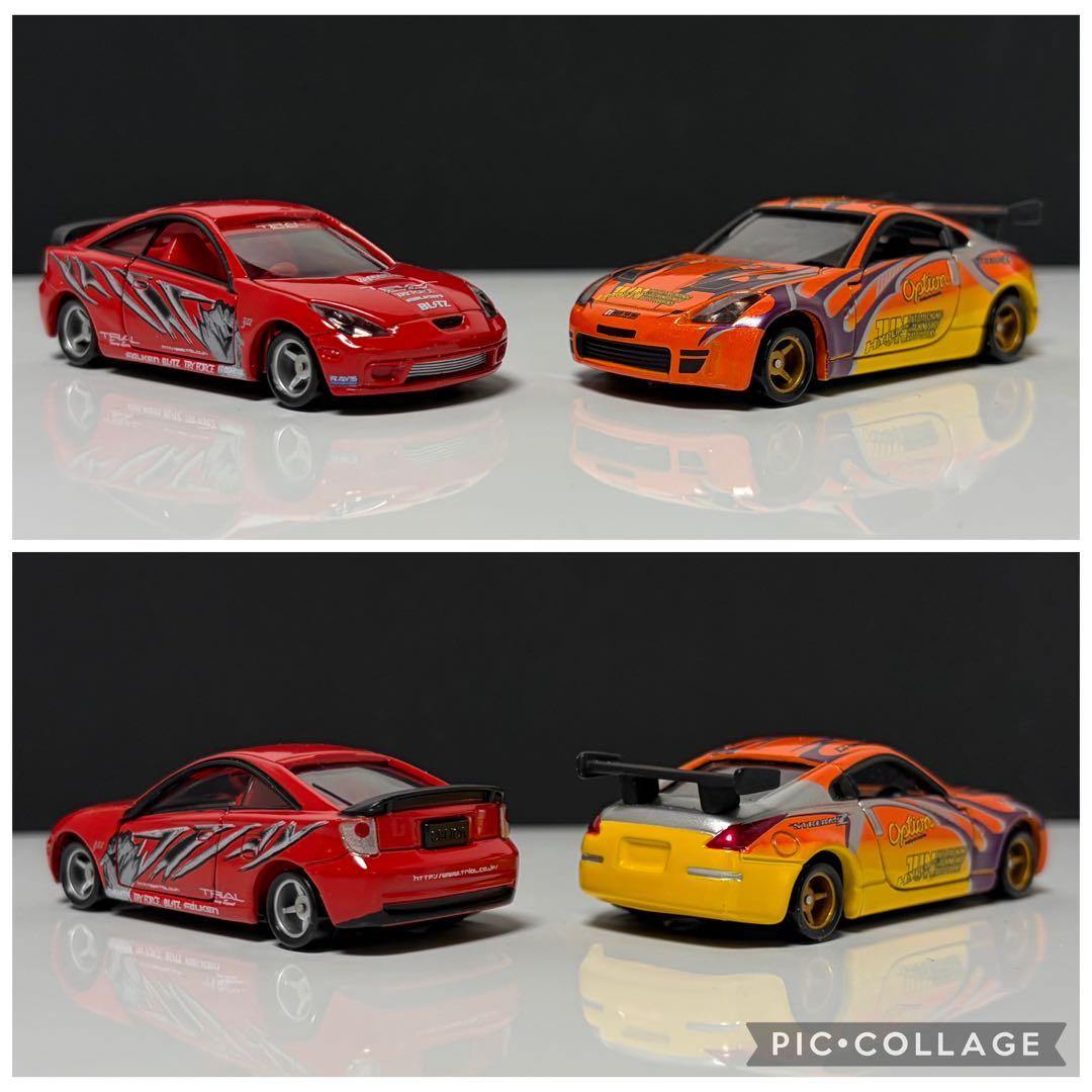 東京オートサロントミカくじ 日産フェアレディZ & トヨタ セリカ 2台