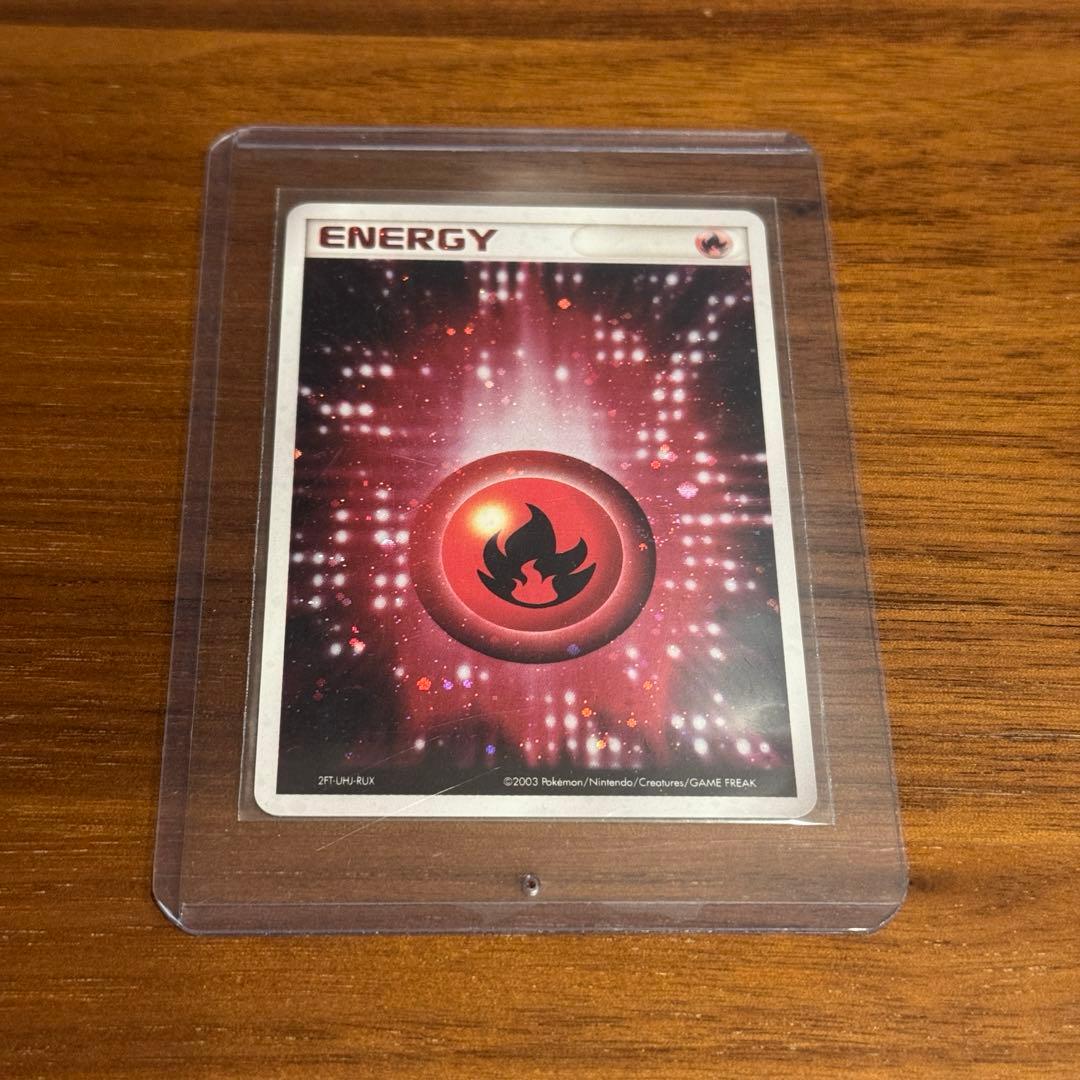 ポケカ⚡️基本炎エネルギー ADV アクマグ - メルカリ