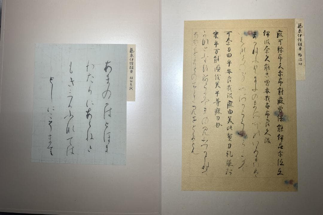 希少古筆手鑑100種 瑞穂帖原色刷田中親美豪華装丁折帖書道