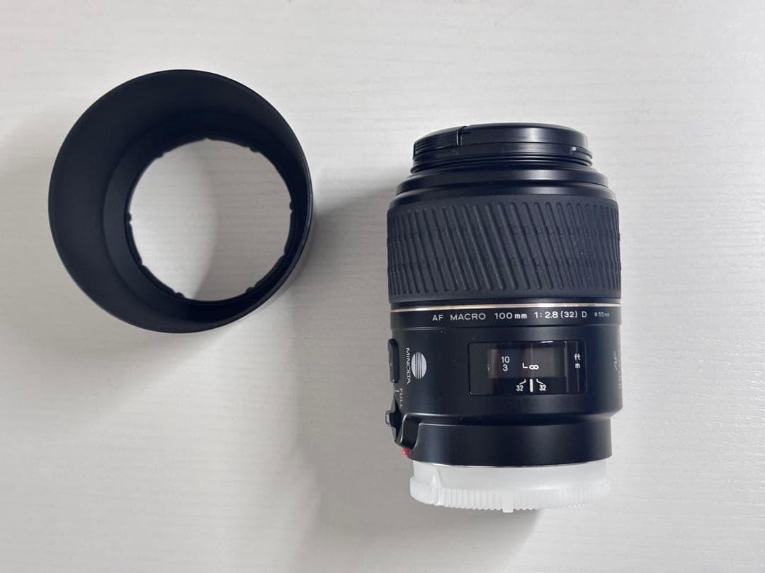 美品 Minolta AF Macro 100mm f2.8 D マクロレンズ - メルカリ