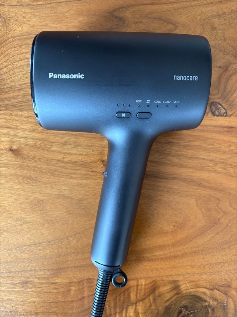 ジャンク品 Panasonic nanocare ドライヤー ブラック - メルカリ