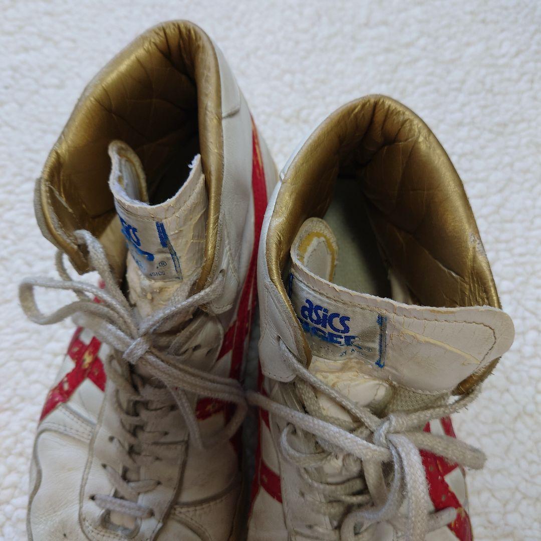 土日限定値下ASICS ハイカット バスケットシューズ スラムダンク三井寿