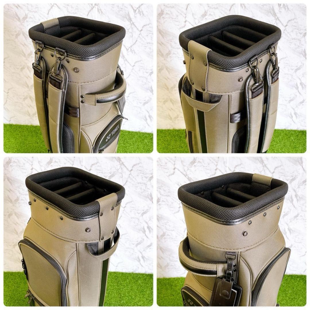 YONEX CB-1912 キャディバッグ 電車移動可能 リュック式 カーキ - メルカリ