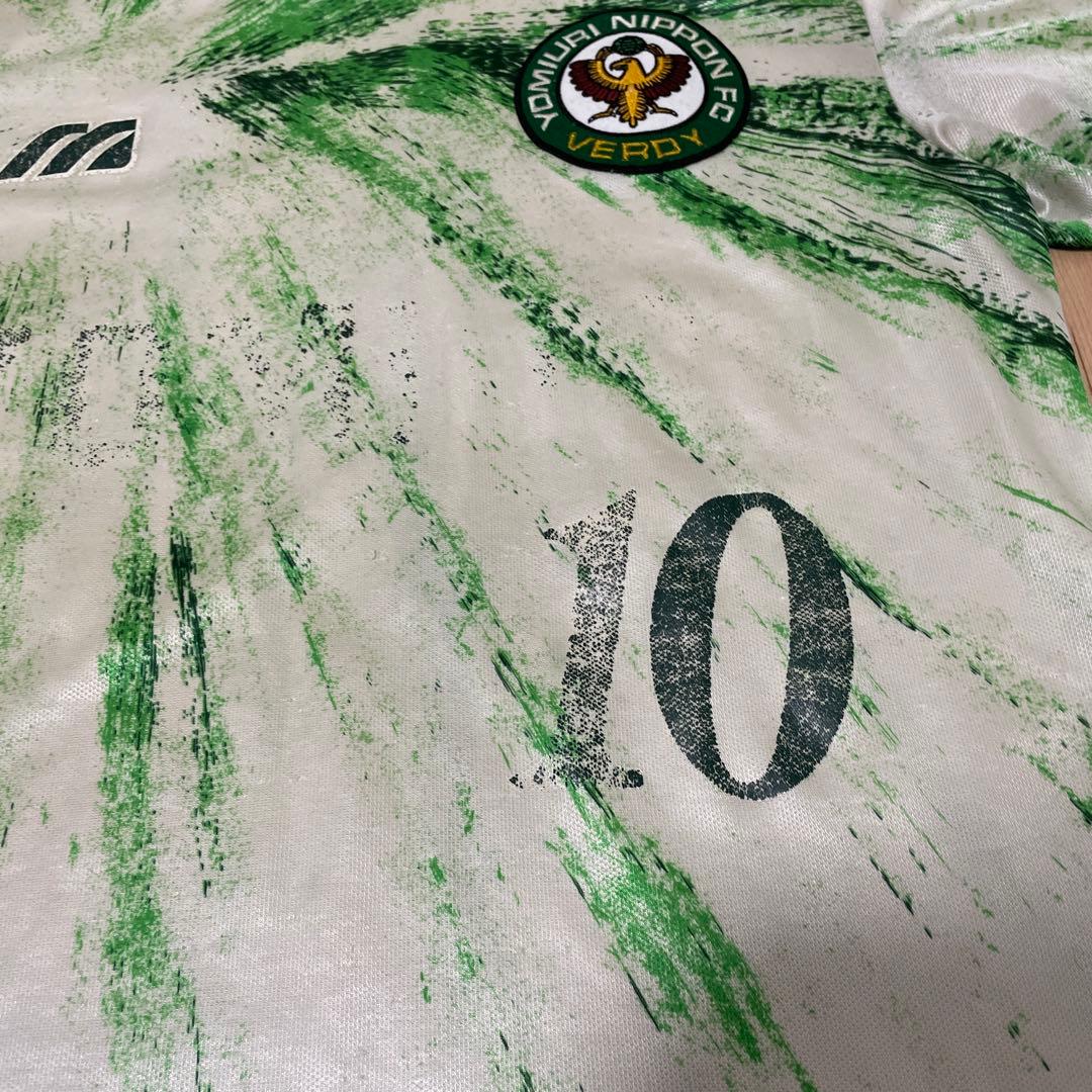 希少レア】ミズノ 読売ヴェルディ川崎 初代ユニフォーム ラモス瑠偉 10