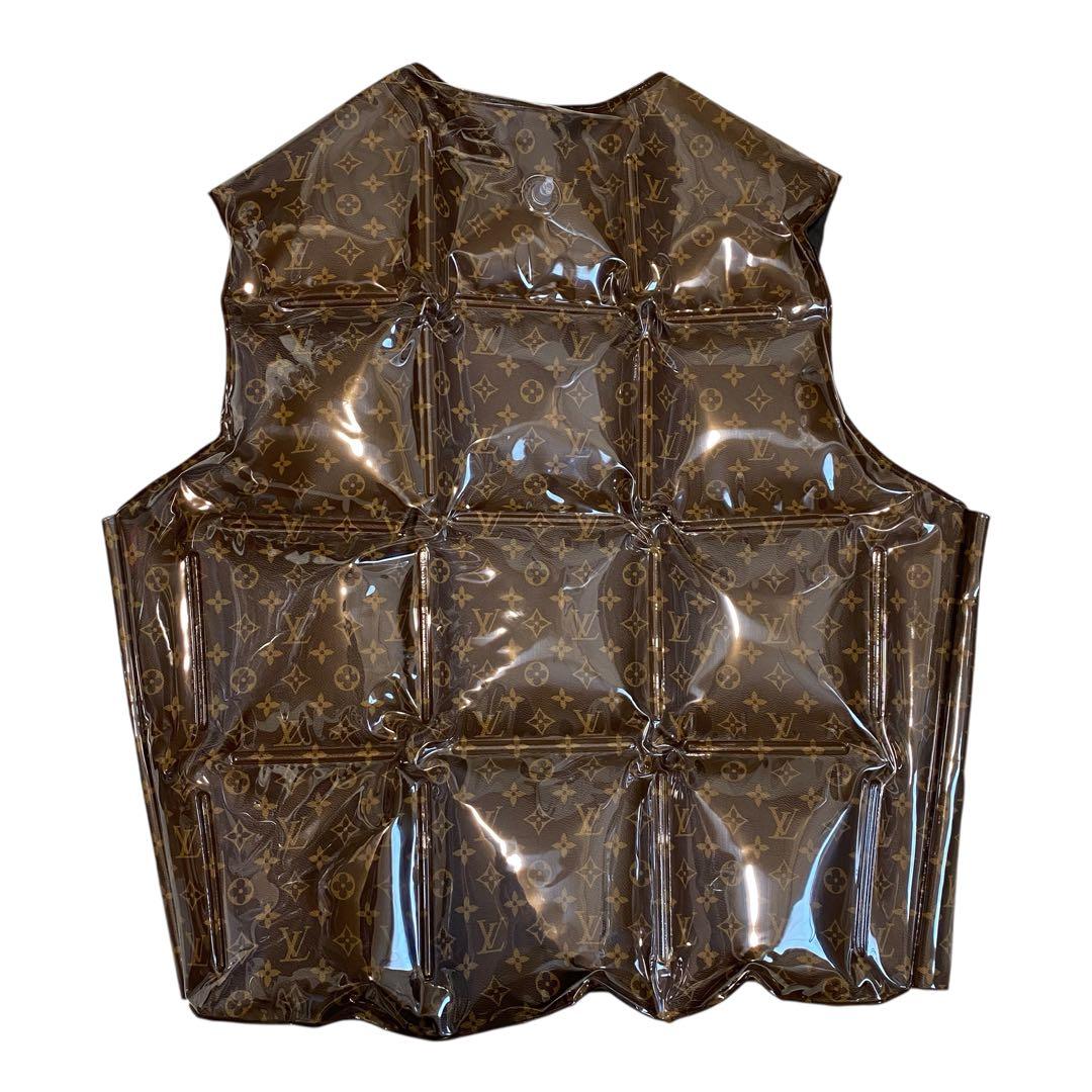 美品 ルイ ヴィトン モノグラム インフレータブル ビニール 50 スイム