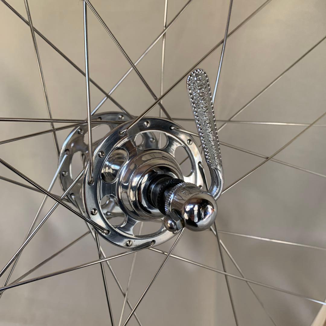 カンパニョーロレコードハブ+スーパーチャンピオン650Bリム 完組
