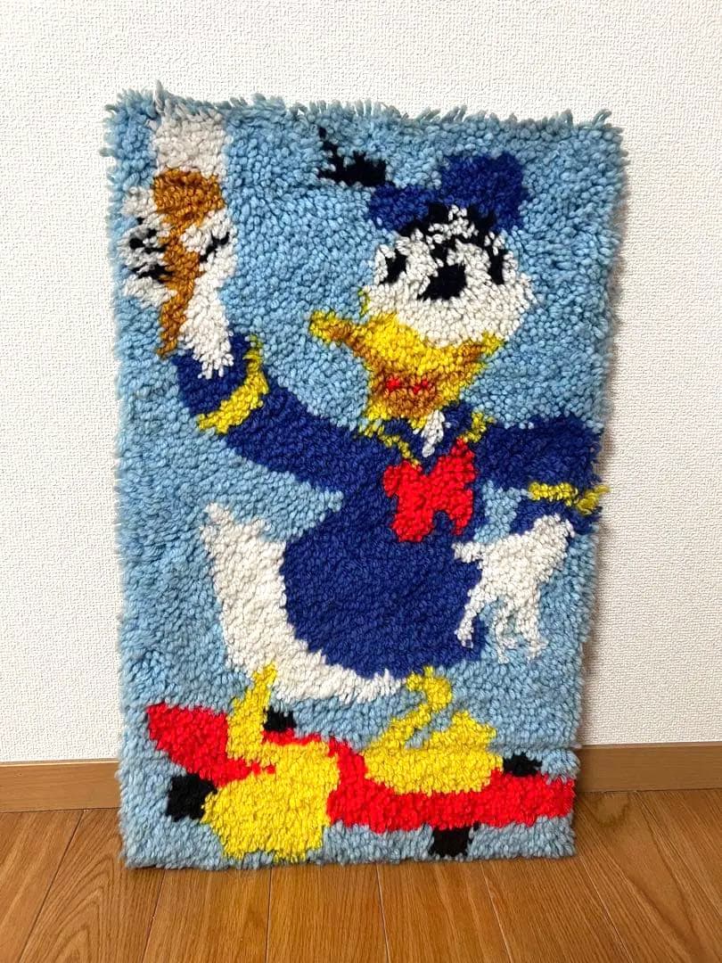 【Disney ドナルドダック壁掛けインテリア ラグ仕様】 楽天市場】ドナルドダック（カーペット・マット・畳｜インテリア・寝具