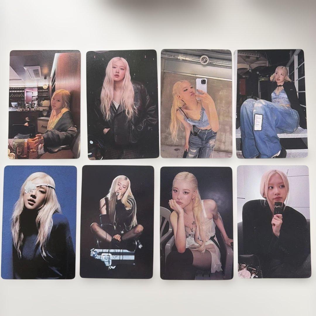 BLACKPINK ロゼ ROSE トレカ 8枚セット - メルカリ