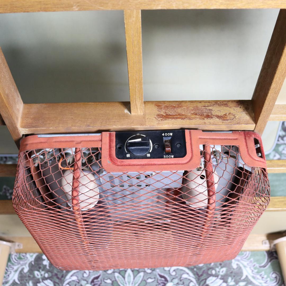 昭和レトロ ナショナル 電気こたつ 食卓台セット F-17 - メルカリ