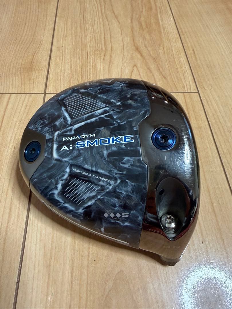 キャロウェイ Ai SMOKE トリプルダイヤ S ドライバーヘッド 9.0° キャロウェイ パラダイム Ai SMOKE ◇◇◇ Aiスモーク トリプル