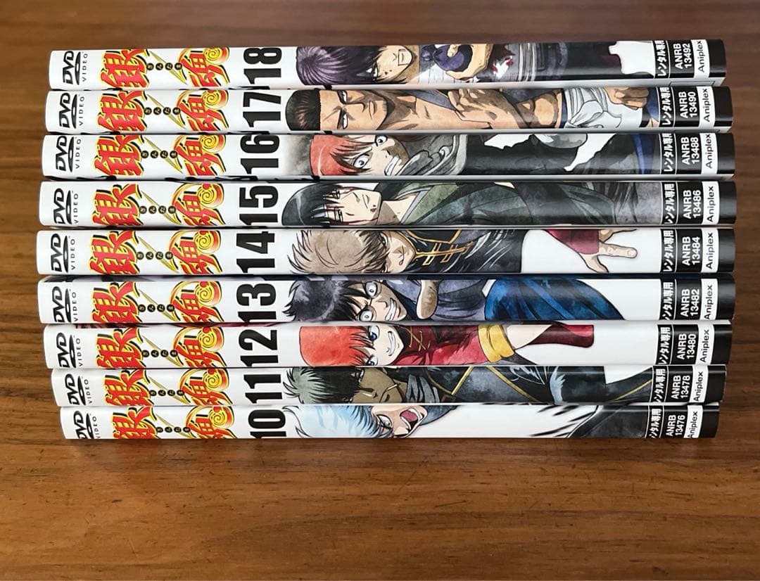 銀魂. 第4期 DVD 全18巻 全巻セット - メルカリ