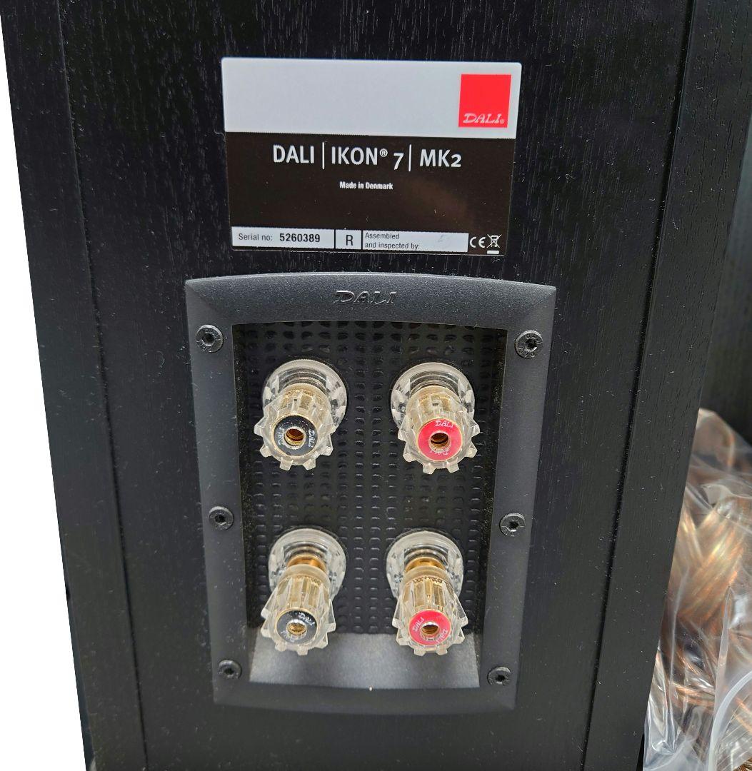 取説・ケーブル付】DALI IKON7 MK2 BKトールボーイスピーカー - メルカリ