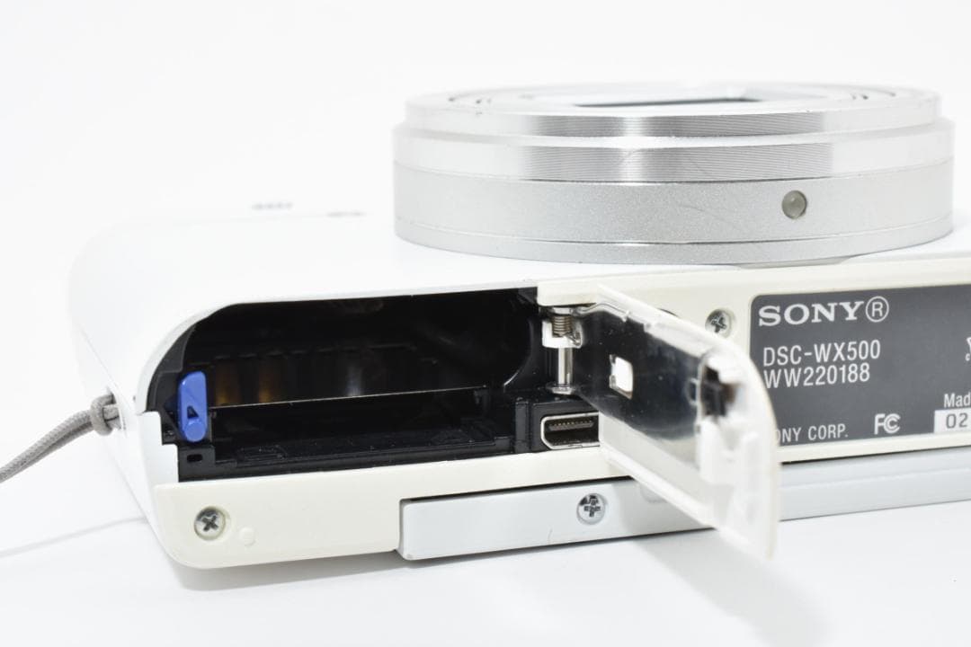 SONY Cyber-shot DSC-WX500 ホワイト デジタルカメラ - メルカリ