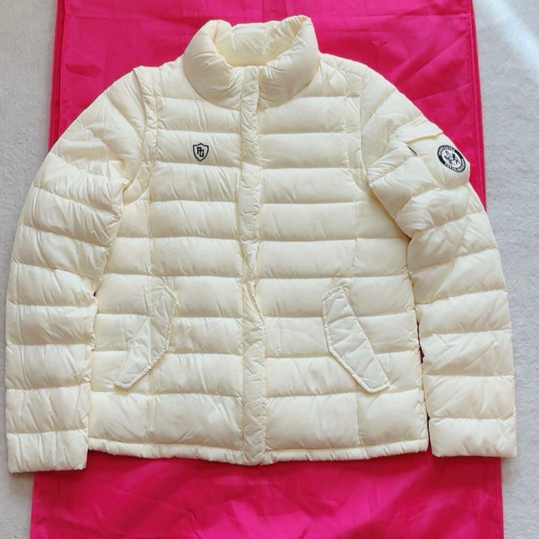 極美品 パーリーゲイツ 2WAY ダウン ジャケット ベスト 軽量